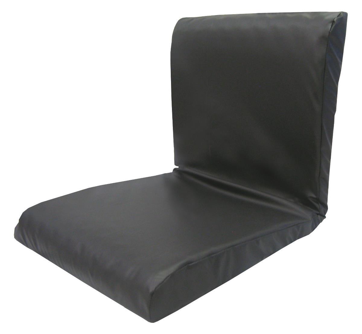 Pressure Relief Seat and Back Cushion - High Resiliency Convoluted Foam for Wheelchair Comfort