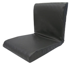 Pressure Relief Seat and Back Cushion - High Resiliency Convoluted Foam for Wheelchair Comfort