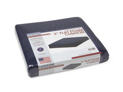 Single Density Foam Cushion - 18x16x3 Inch Medical Grade Seat Cushion with Washable Cover
