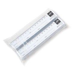 Disposable Paper Wound Measurement Ruler - Metric Scale with Patient Documentation Space