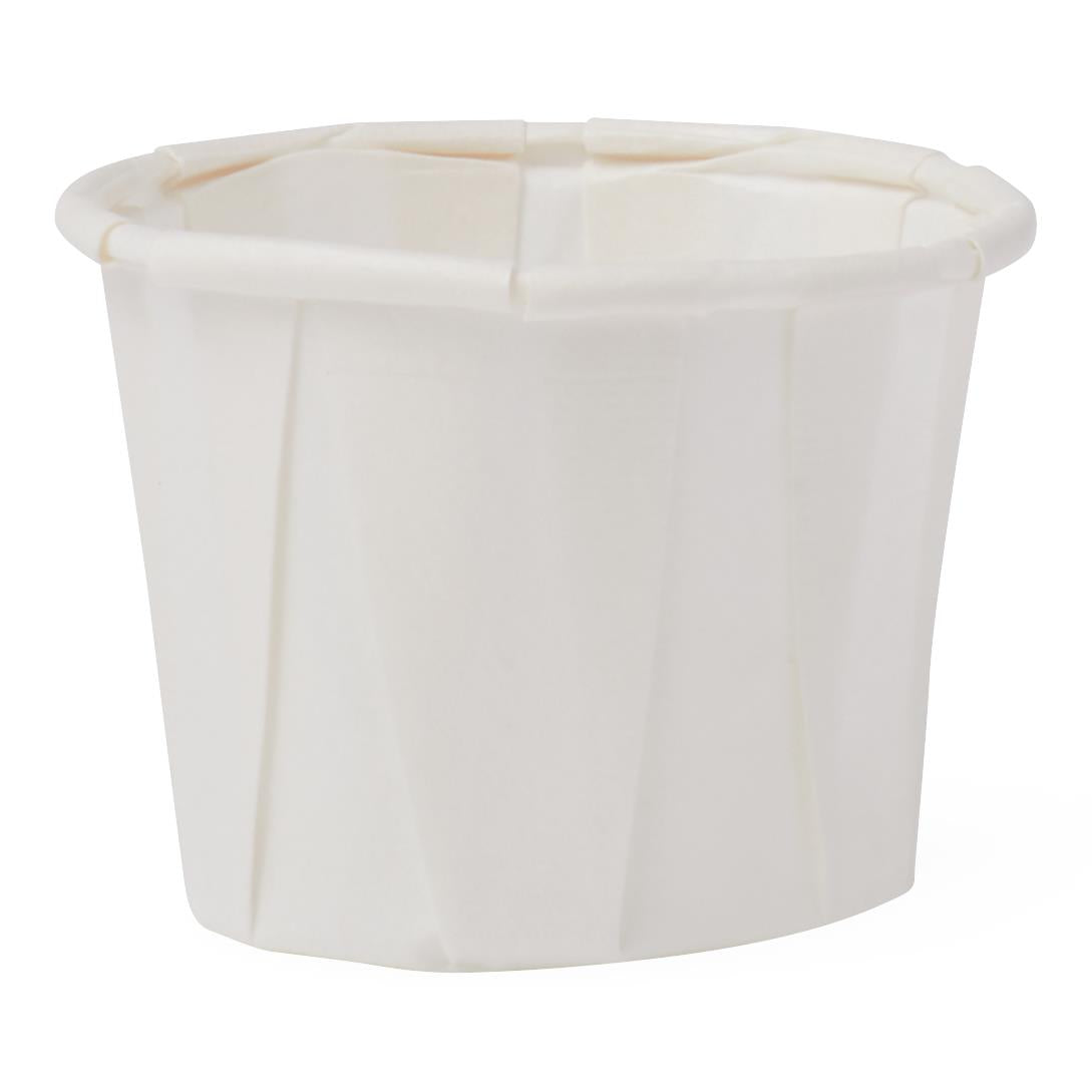 Disposable Paper Souffle Cups - Medical Grade Medication Distribution & Portion Control (0.5oz - 3.5oz)