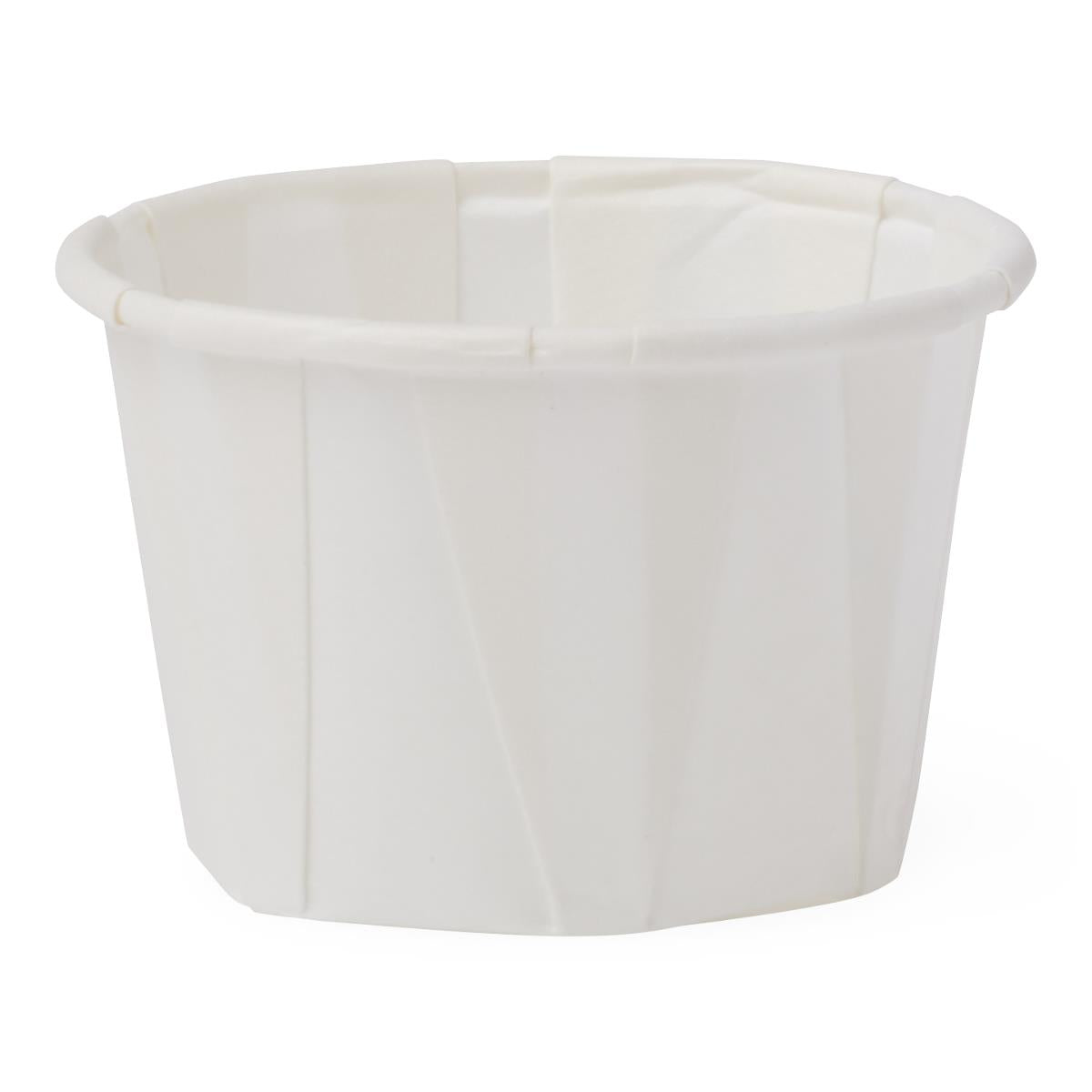Disposable Paper Souffle Cups - Medical Grade Medication Distribution & Portion Control (0.5oz - 3.5oz)