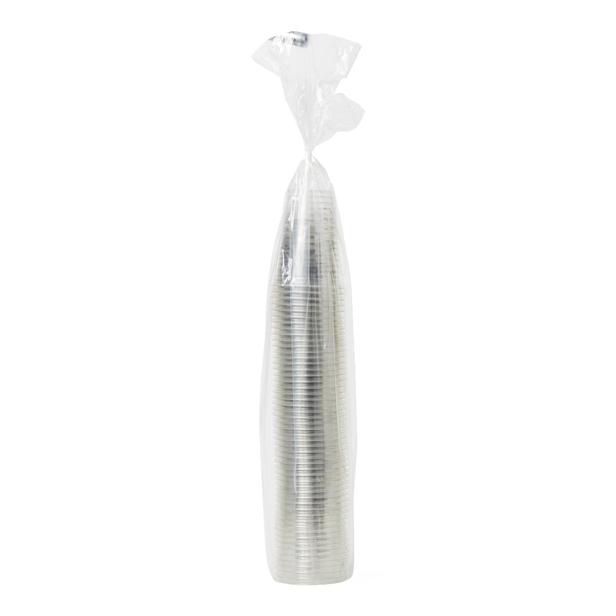 Graduated Drinking Cup, Clear - 9 oz Medical Grade Disposable Cups (Case of 500)
