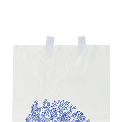 White Bedside Bag - Medical Grade Storage for Hospital Beds & Wheelchairs