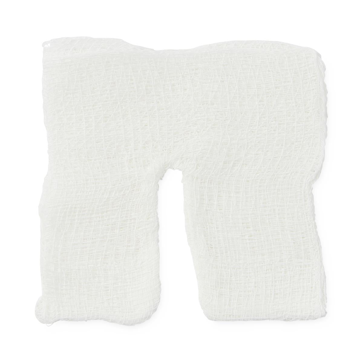 Sterile Cotton Drain Sponge - 16-Ply Trach Gauze 4x4 Inch Pre-Cut Fenestrated