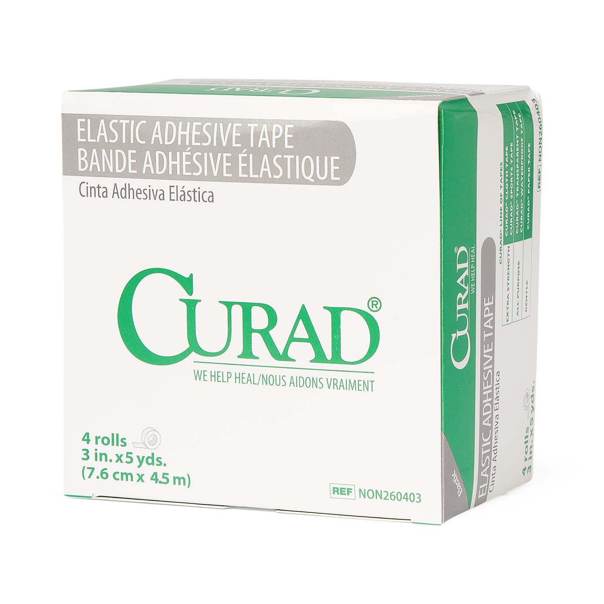 Curad Elastic Adhesive Bandages - Premium Wound Care Support with Strong Adhesive