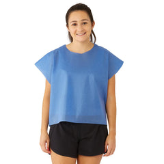 Multilayer Patient Cape - Durable Medical Gown with Secure Tape Closure