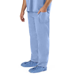 Medline Disposable Unisex Scrub Pants - Breathable Medical Apparel with Multiple Size Options