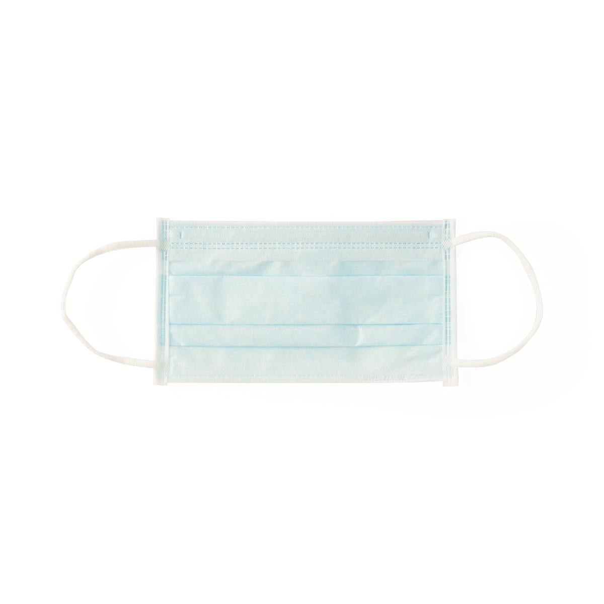 ASTM Level 1 Procedure Face Mask with Anti-Fog Strip and Ear Loops - 3-Ply Disposable Medical Masks, Blue