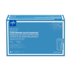 Bulkee Lite Sterile Cotton Conforming Bandages - Ultra-Soft 3-Ply Medical Wrap