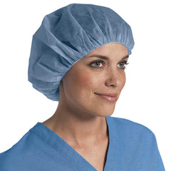 Professional Bouffant Caps - Multi-Ply Polypropylene Surgical Hair Covers for Healthcare & Food Service
