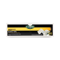 Curad Performance Series Elastic Tape 2" x 5 Yard - Medical Grade Athletic Support Tape (Case of 72 Rolls)