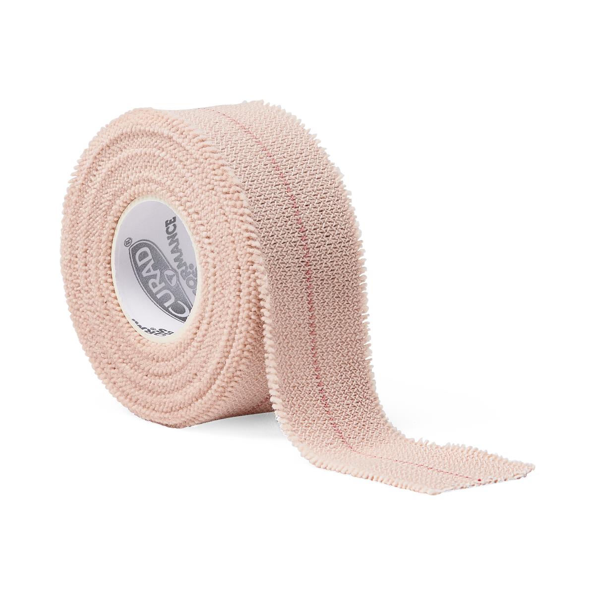 Curad Performance Series Elastic Tape 2" x 5 Yard - Medical Grade Athletic Support Tape (Case of 72 Rolls)