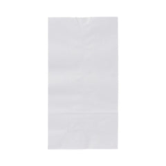 White Paper Bags 100% Recycled - 6x3.5x11 & 6x4x12.5 Inch Sizes