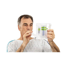 Medline Voldyne Incentive Spirometer 4000 mL - Adult Respiratory Exerciser with Ergonomic Design