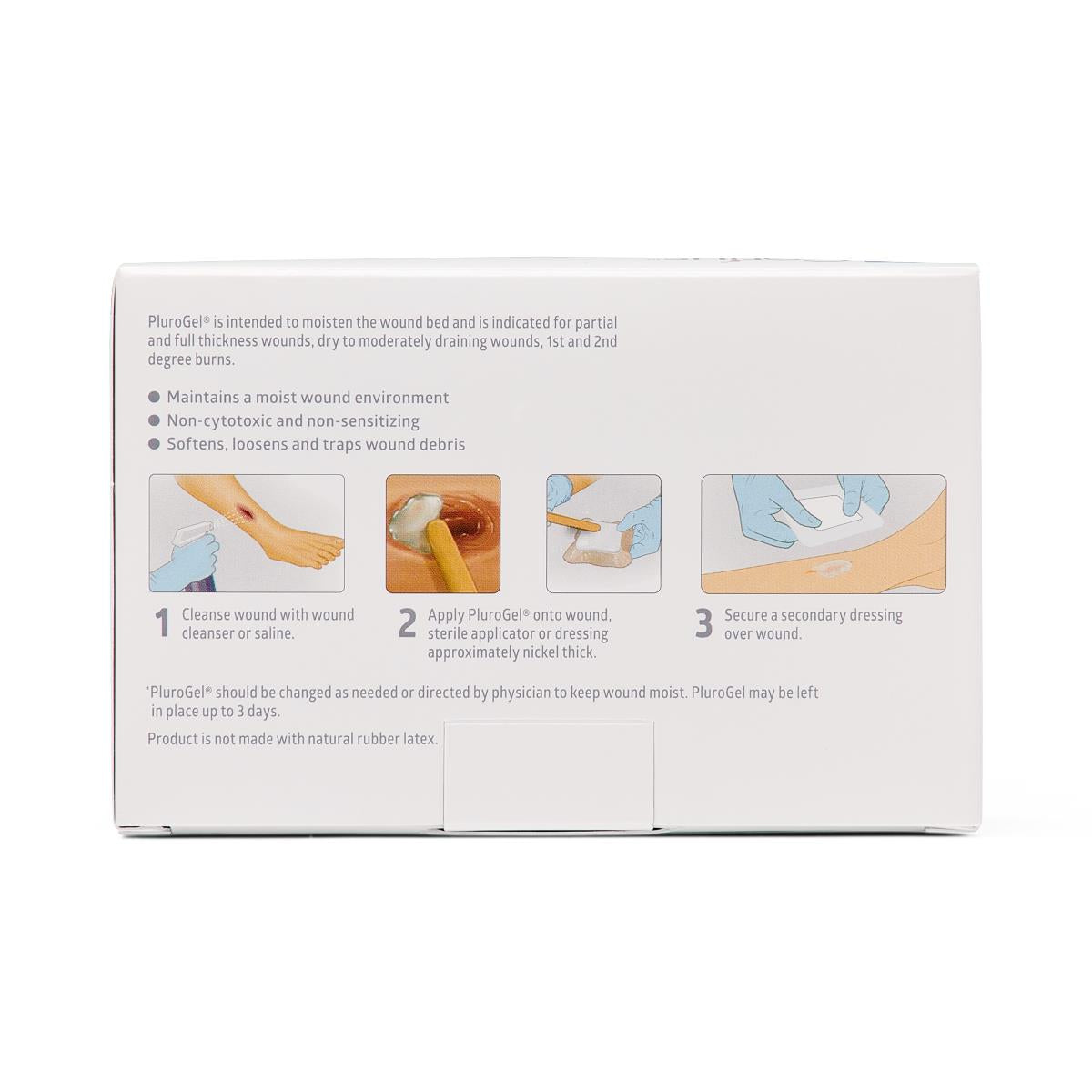 PluroGel Burn and Wound Dressing - Advanced Hydrogel Treatment for Chronic Wounds, Burns & Ulcers (20g)