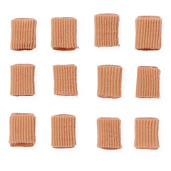 Medline Gel Toe Pads - Mineral Oil Infused Cushioning for Corns, Calluses & Hammertoes (S/M & L/XL)