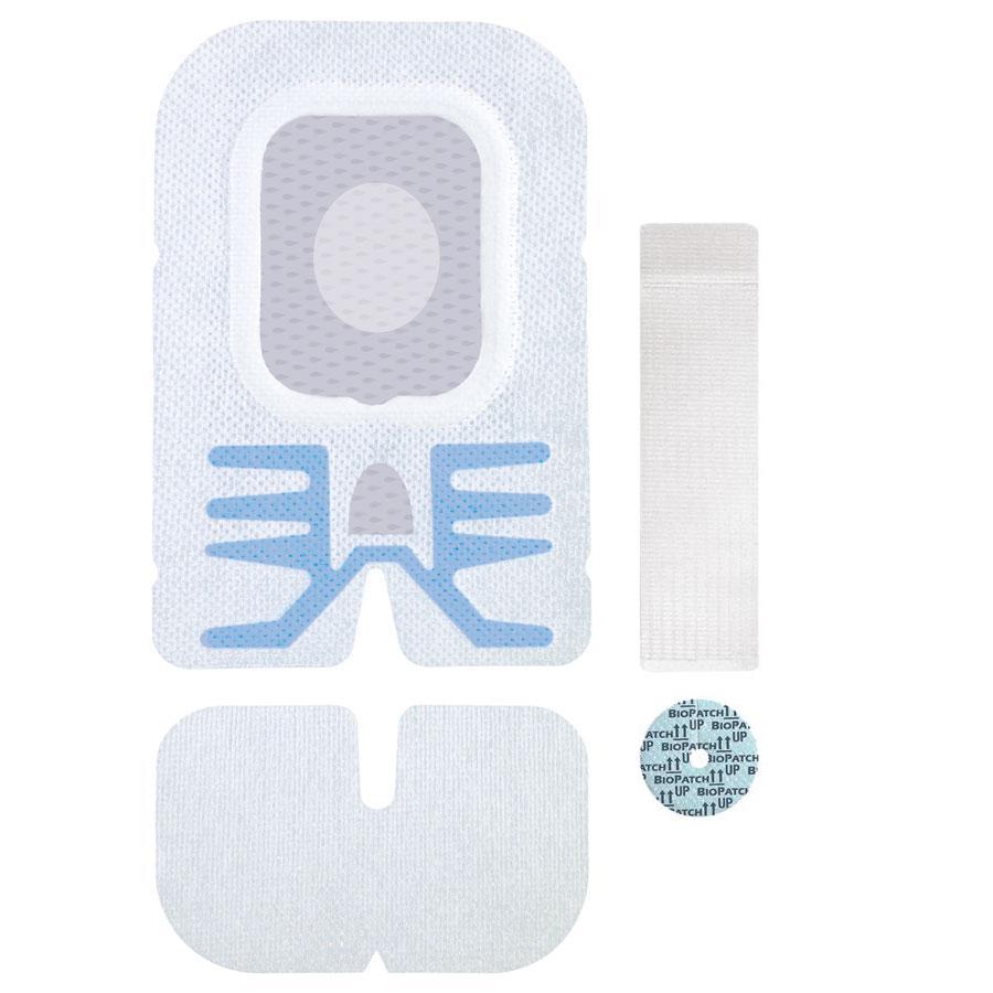 Sorbaview Shield Window Dressing with Adhesive-Free Zone - Medium 3.75" x 5.5" Catheter Securement System
