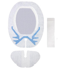 Centurion SorbaView SHIELD Integrated Securement Dressing with Adhesive-Free Zone - 4-3/4 x 6-1/4 Inch Sterile