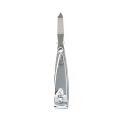 Medline Professional Fingernail Clippers with Built-In File - Heat-Treated Steel Nail Care Tool