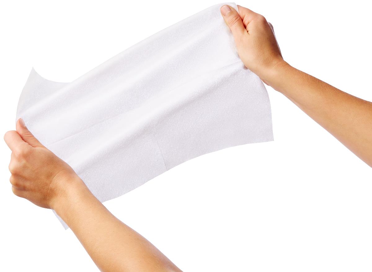 UltraSoft Disposable Dry Cleansing Wipes - Medical Grade Soft-Spun Fabric for Sensitive Skin Care