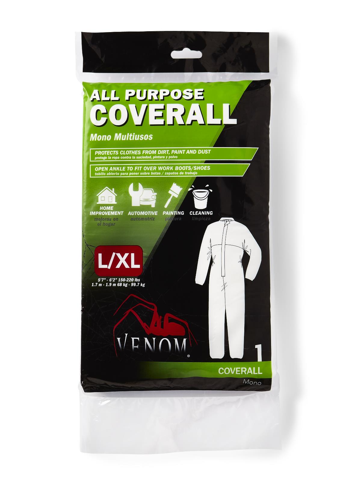 All-Purpose Disposable Coveralls - Microporous Breathable Protection