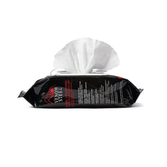 Heavy-Duty Workshop Cleaning Wipes with Scrubbing Beads, 8 x 12 Inch - Industrial Strength Hand & Surface Cleaner