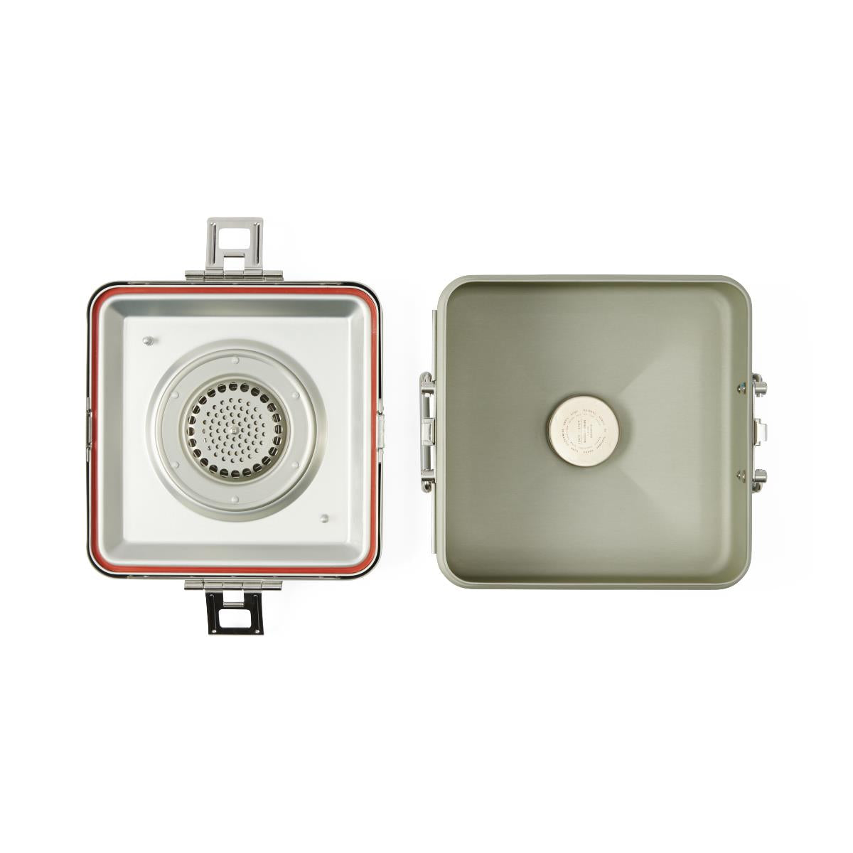 3/4 Size Sterilization Container with Lid and Handle - Premium Surgical Instrument Storage System