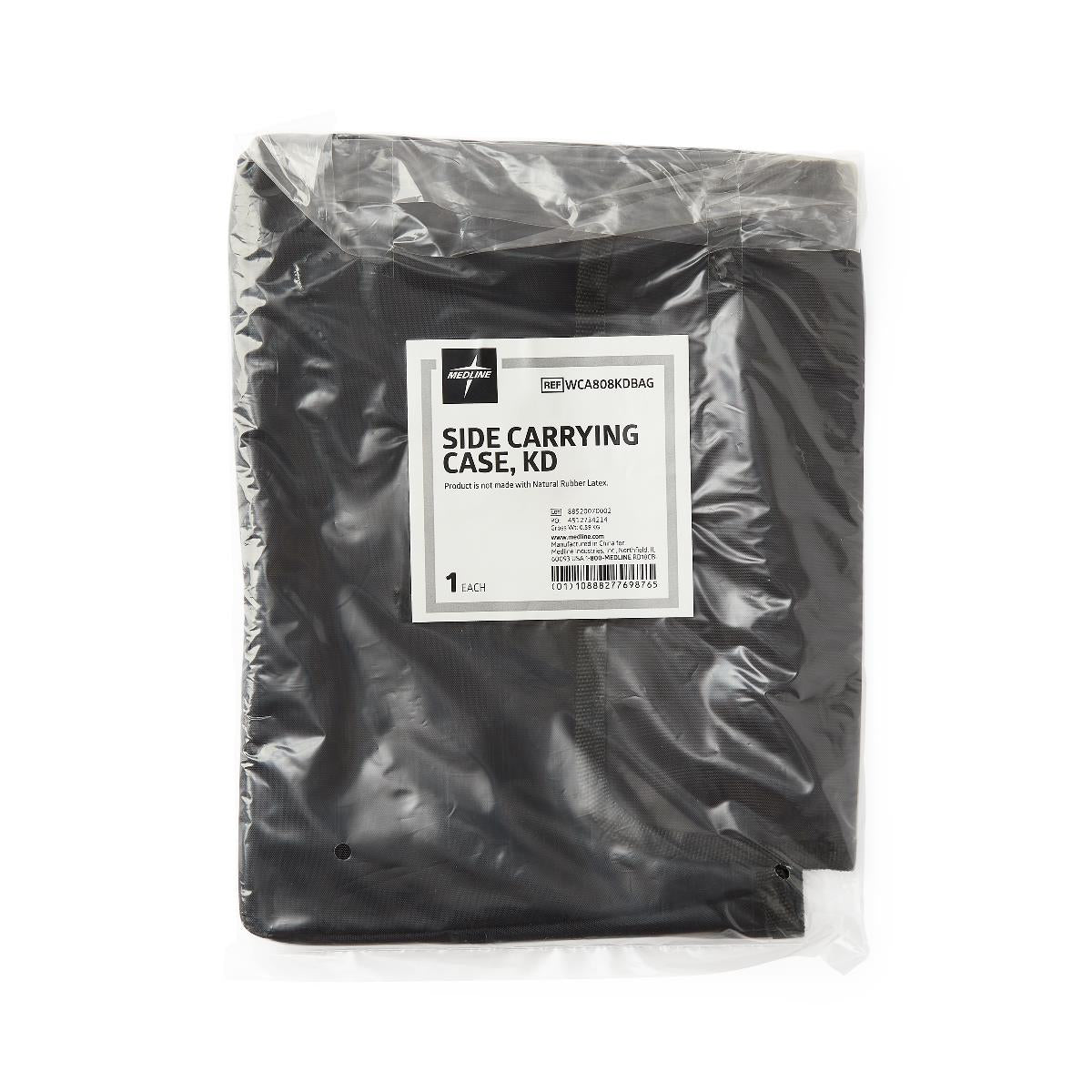 Side Bag for Transport Chair - Durable Nylon Accessory Storage with Adjustable Straps