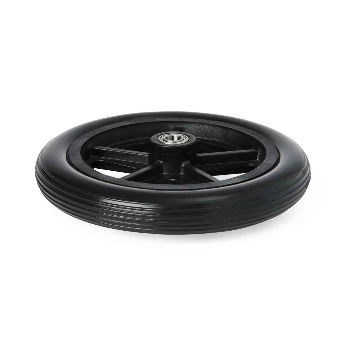 8" Front Caster with Bearings for Shuttle Extra-Wide Wheelchair - Premium Replacement Part