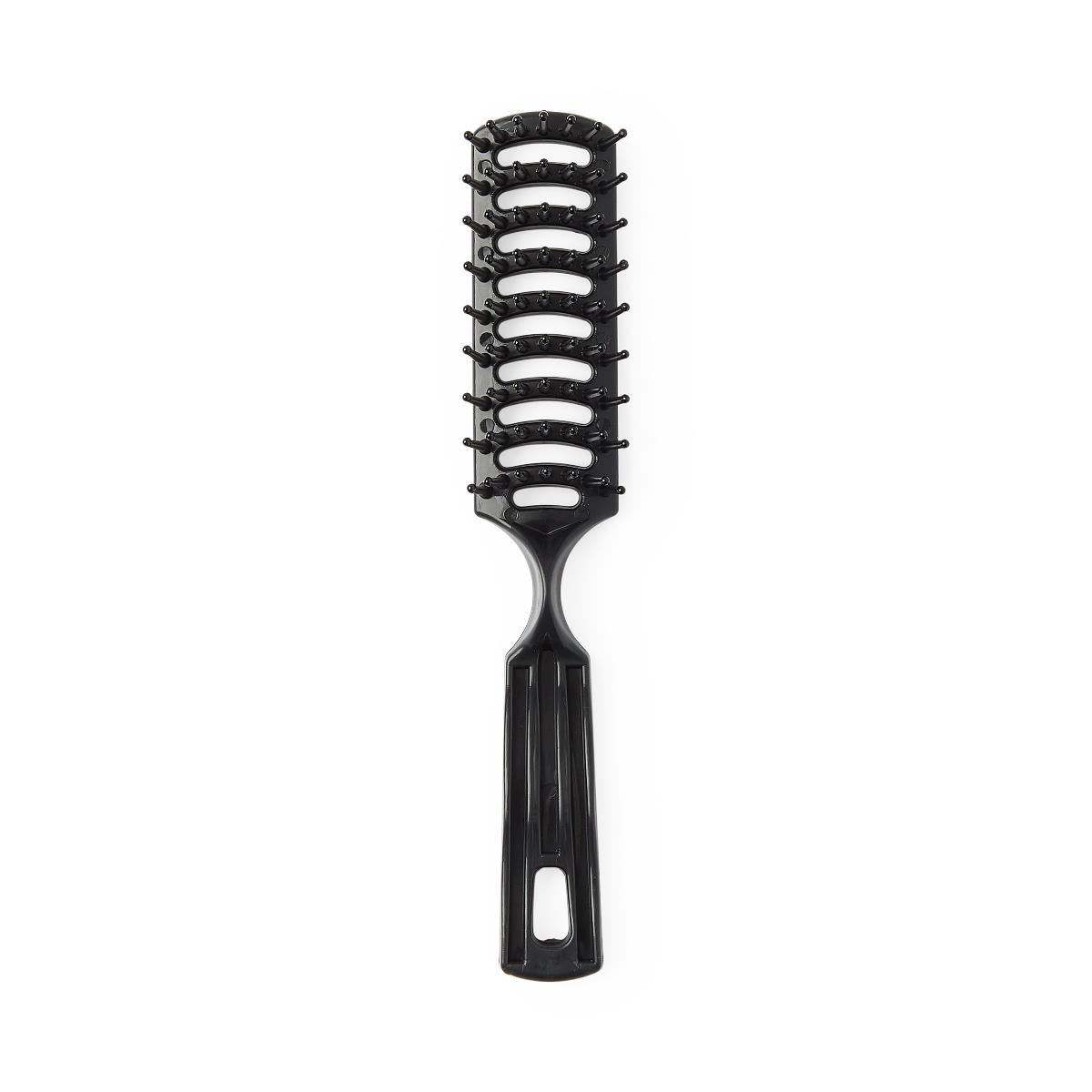 Professional Plastic Hairbrush, 7.5 Inch, Ivory - Case of 144 | Durable Nylon Bristle Hair Brush for Healthcare & Personal Care