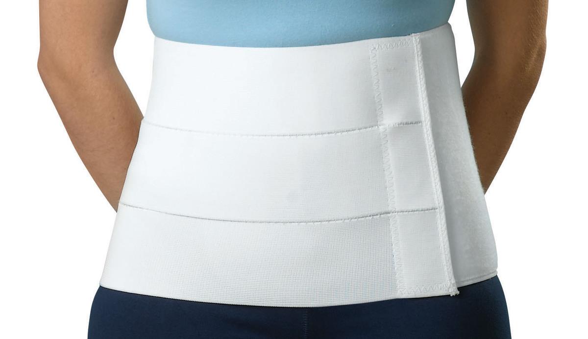 Premium Tri-Panel Abdominal Binder - 9" Medical Grade Compression Support