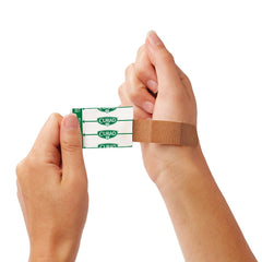 Curad Quick Strip Fabric Adhesive Bandages - Sterile Wound Care Strips for Cuts, Scrapes & Abrasions