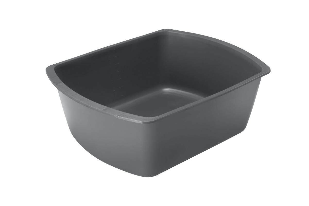 Rectangular Plastic Washbasin - Medical Grade Basin for Limb Soaking & Patient Care (8 Qt, Gold)