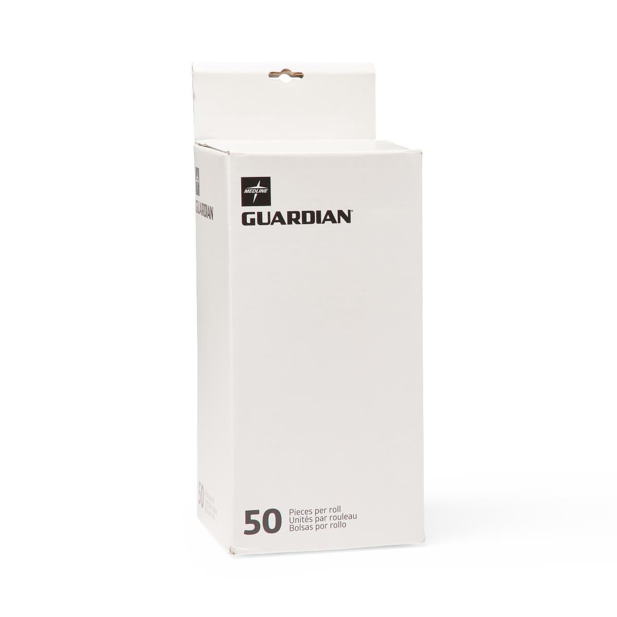 Medline Commode Liner with Absorbent Pad - Latex-Free Disposable Liners for Standard Commode Buckets