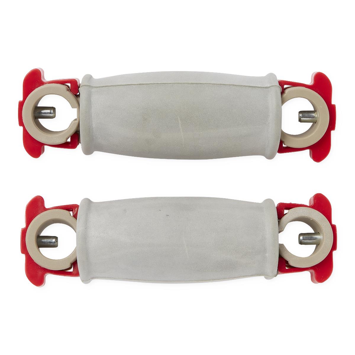 Guardian Replacement Handle and Grip Kit - Premium Red Dot Crutch Handle & Grip Set