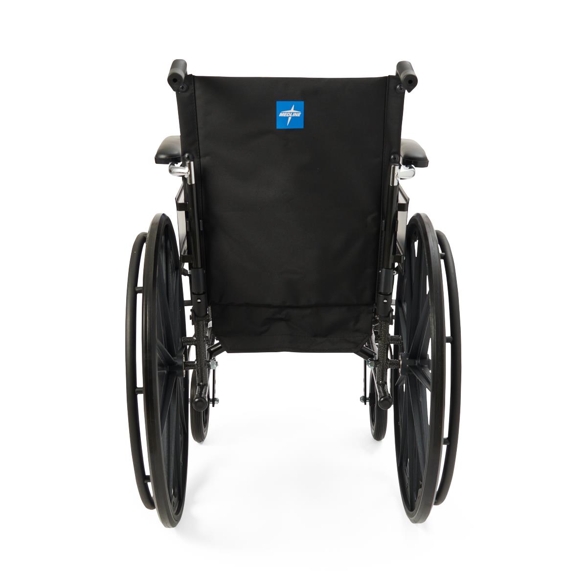 K3 Guardian Lightweight Wheelchair - 35 lbs Foldable Manual Wheelchair with Removable Arms