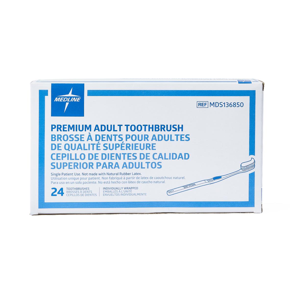 Premium Adult Toothbrush with Ergonomic Design - Angled Bristles for Superior Oral Care