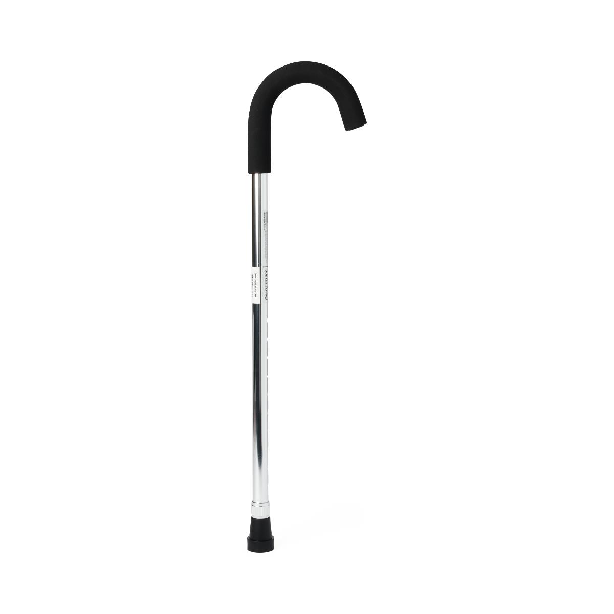 Standard Aluminum Cane with Adjustable Height - Lightweight Walking Support Cane