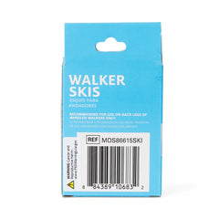 Medline Ski Gliders for Walker - Universal Fit Replacement Glides for Enhanced Mobility