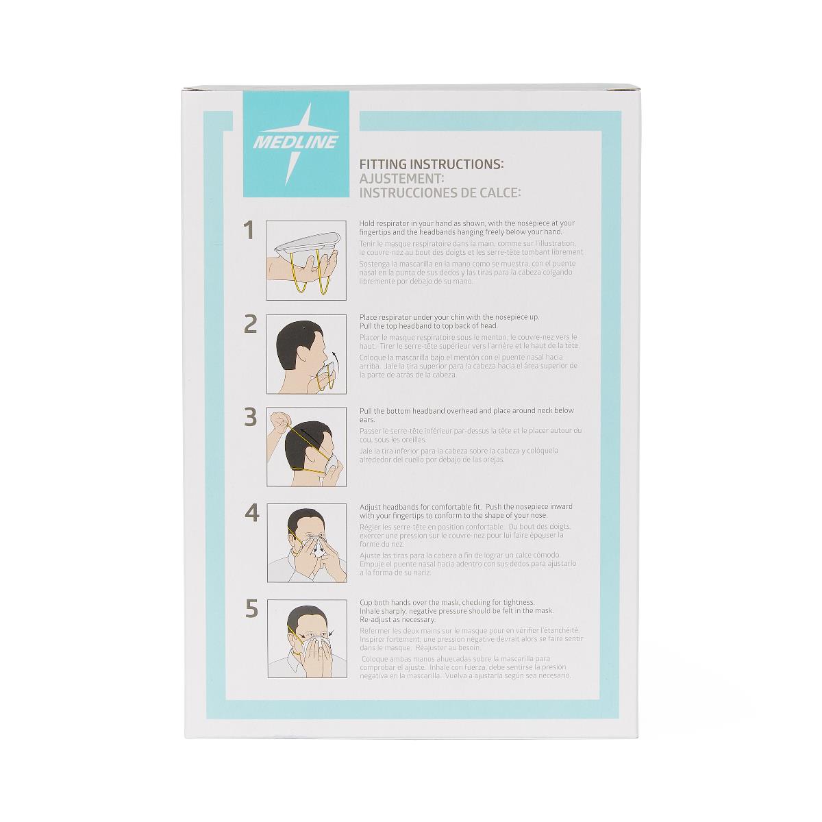 Cone-Style N95 Surgical Respirator Masks - NIOSH Approved Medical Grade Protection