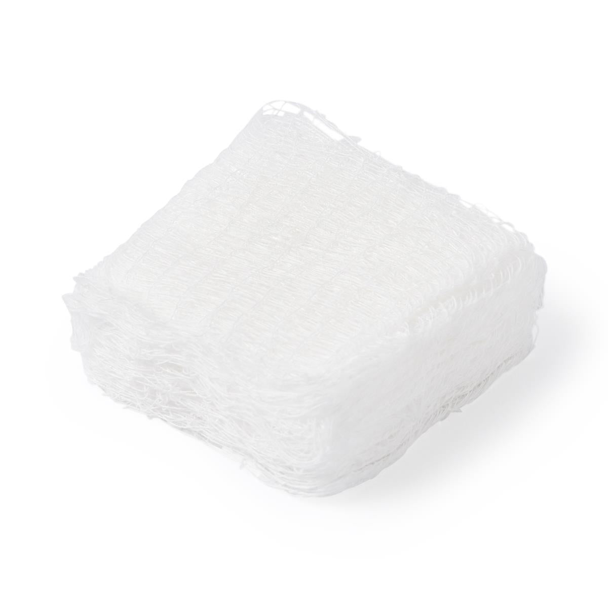 Cotton Woven Gauze Sponges - Non-Sterile C-Fold Low Lint | 100% Cotton