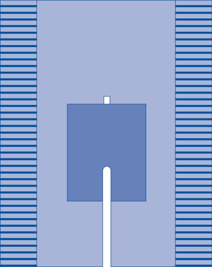 Sterile Split Surgical Drape with Adhesive - SMS Fabric, 77" x 108", High Barrier Protection