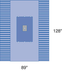 Medline Sterile Extremity Surgical Pack I - Complete Orthopedic Drape Kit (Case of 5)