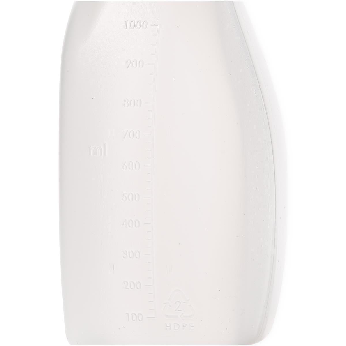 Premium Translucent Female Urinals - Enhanced Comfort Design with Molded Graduations (Case of 36)