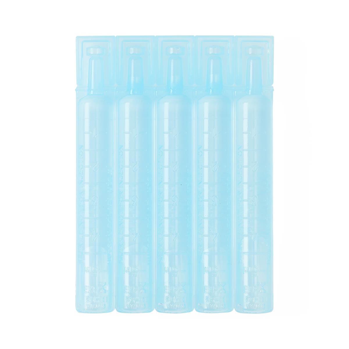 Addipak Sterile Water Unit-Dose 5mL Vials - Color-Coded for Respiratory & Aerosol Therapy