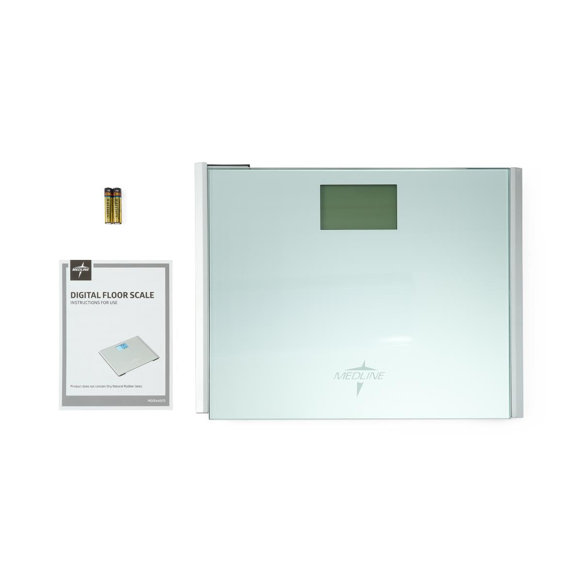 Professional Digital Bathroom Scale - 440 lb Capacity, Auto-On, Extra-Wide Platform for Medical & Home Use