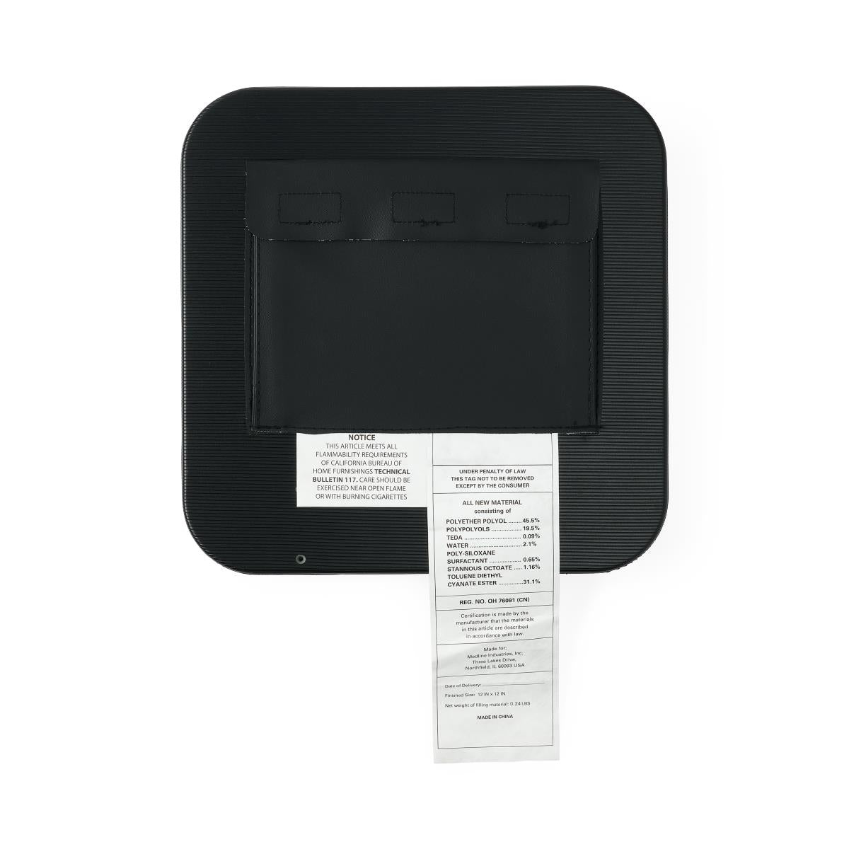 Bariatric Rollator Replacement Seat Assembly - Heavy-Duty Extra-Wide 17.5" Seat with Hardware