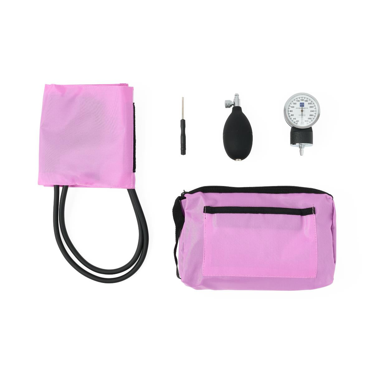 Professional Handheld Aneroid Sphygmomanometer with Premium Nylon Case - Medical Grade Blood Pressure Monitor