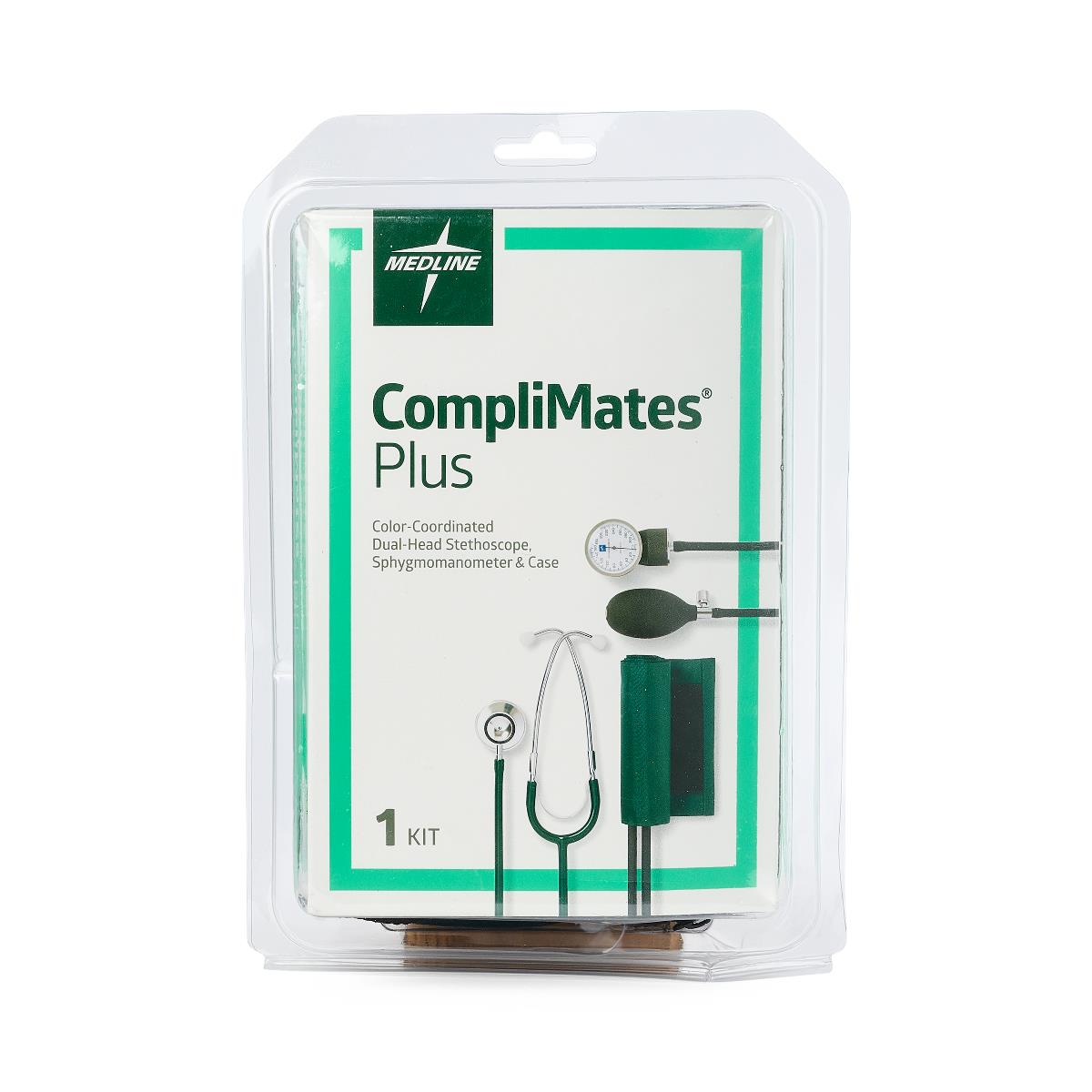 Professional Dual-Head Stethoscope and Blood Pressure Monitor Combo Kit